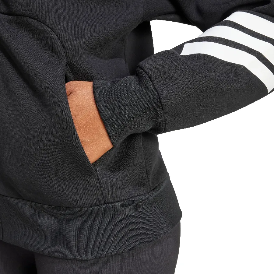 Imagen 4 de 5 de Campera adidas Future Icons 3 Tiras-NEGRO/BLANCO