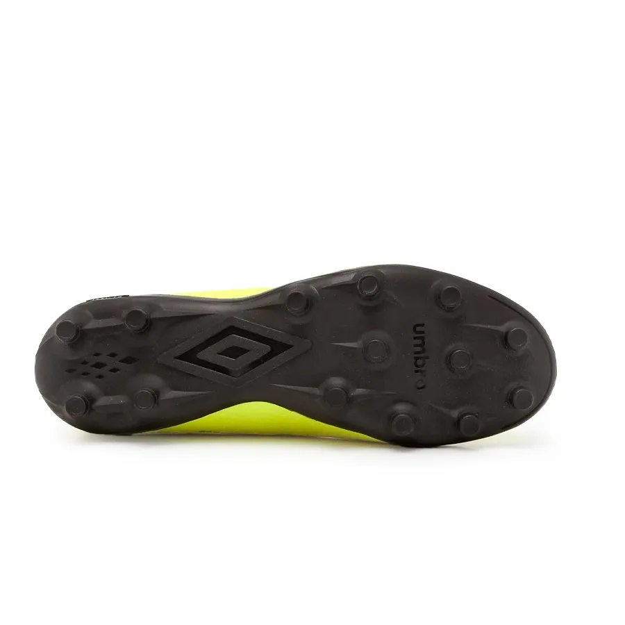 Imagen 3 de 4 de Botines Umbro Campo Ultraskin Jr-LIMA/NEGRO/PLATA