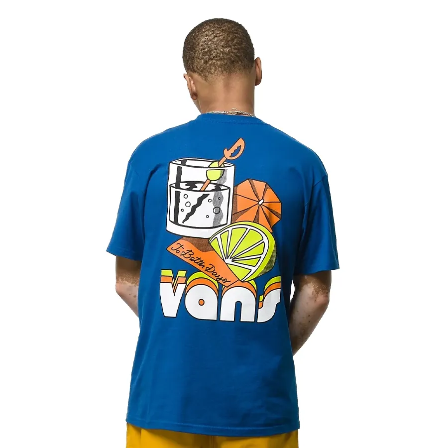 Imagen 1 de 3 de Remera Vans To Better Days-AZUL