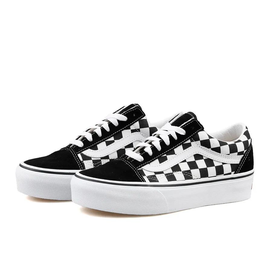 Imagen 2 de 7 de Zapatillas Vans Old Skool Platform-NEGRO/BLANCO