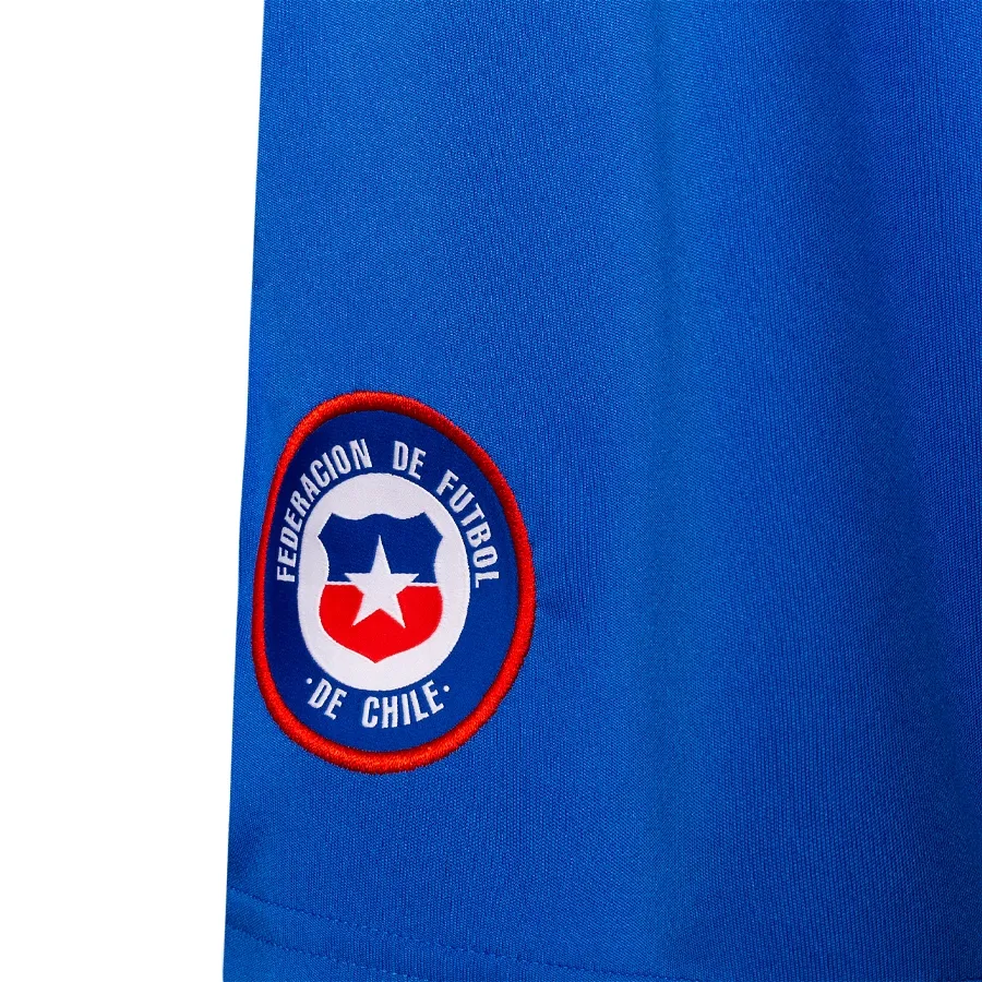 Imagen 4 de 5 de Shorts adidas Titular Chile 22/23-AZUL/BLANCO