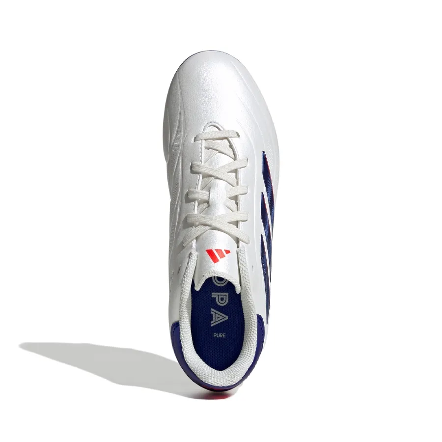 Imagen 3 de 8 de Botines adidas Copa Pure 2 League-BLANCO/MARINO
