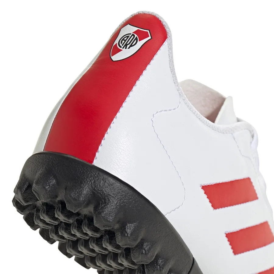 Imagen 6 de 7 de Botines adidas Goletto VIII Tf-BLANCO/ROJO
