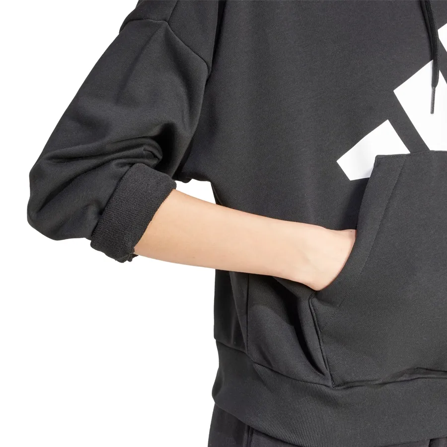 Imagen 3 de 5 de Buzo adidas Essentials Big Logo French-NEGRO/BLANCO