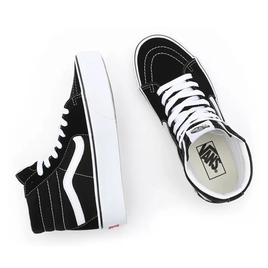 Imagen 2 de 5 de Zapatillas Vans U Sk8 Hi Plataform-NEGRO/BLANCO