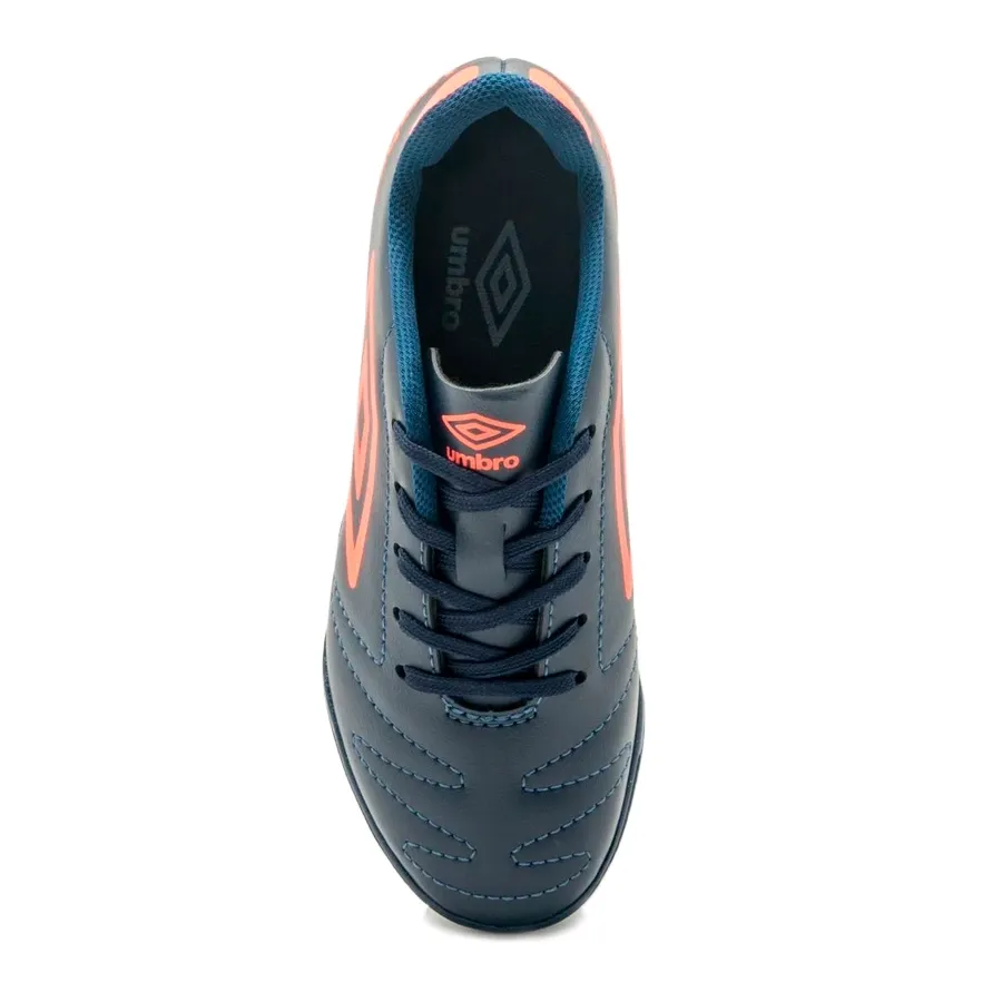 Imagen 3 de 5 de Botines Umbro Sintetico Class 2.2 Jr-MARINO/NARANJA
