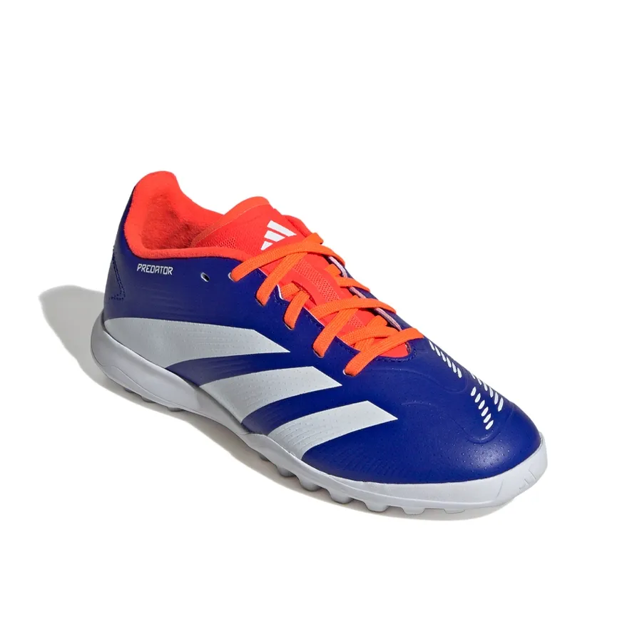 Imagen 1 de 8 de Botines adidas Predator League Tf Kids-AZUL/BLANCO/NARANJA FLUOR