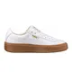 zapatillas-puma-basket-plataform-core-BLANCO/MARRON