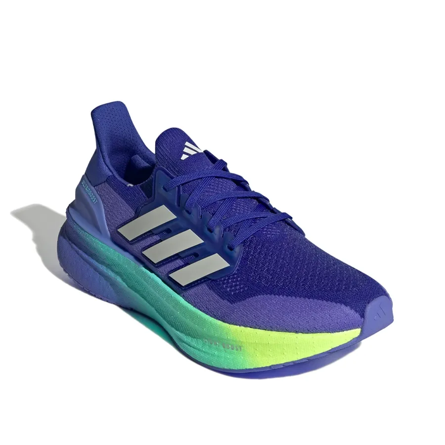 Imagen 2 de 8 de Zapatillas adidas Ultraboost 5-AZUL/VERDE AGUA/AMARILLO