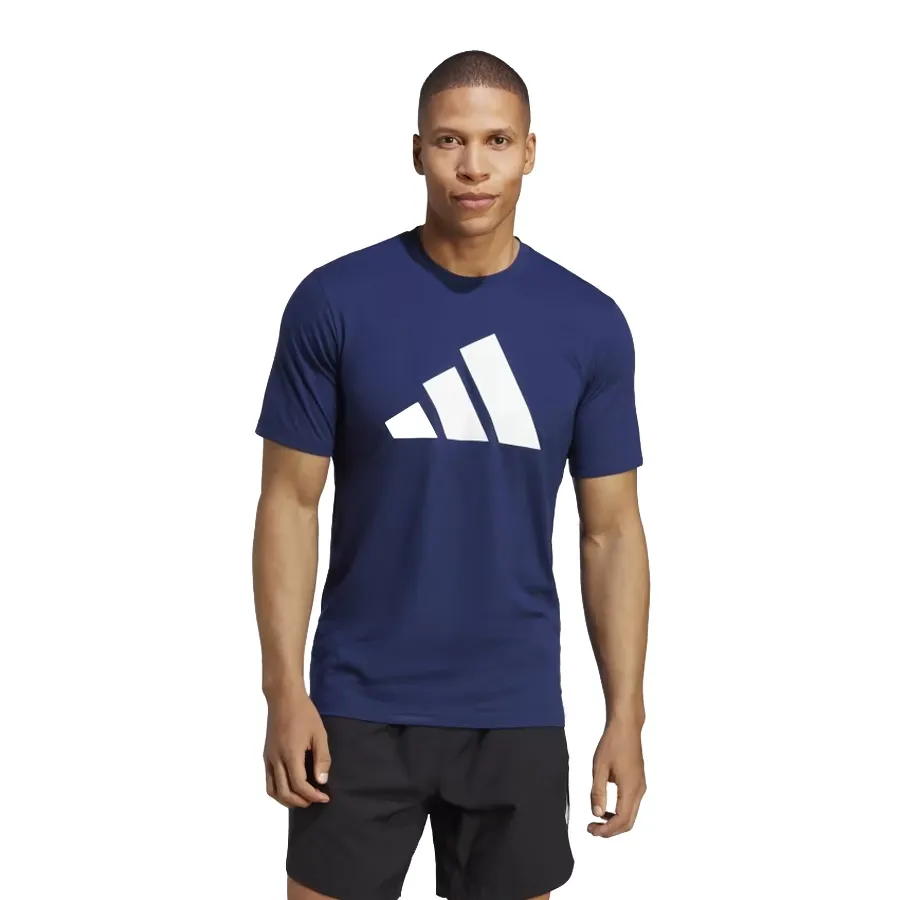 Imagen 1 de 6 de Remera adidas Train Essentials Feelready-AZUL/BLANCO