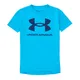 remera-under-armour-sportstyle-logo-ss-TURQUESA/MARINO