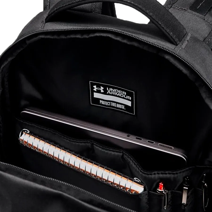 Imagen 3 de 7 de Mochila Under armour Hustle 6.0 Pro-NEGRO