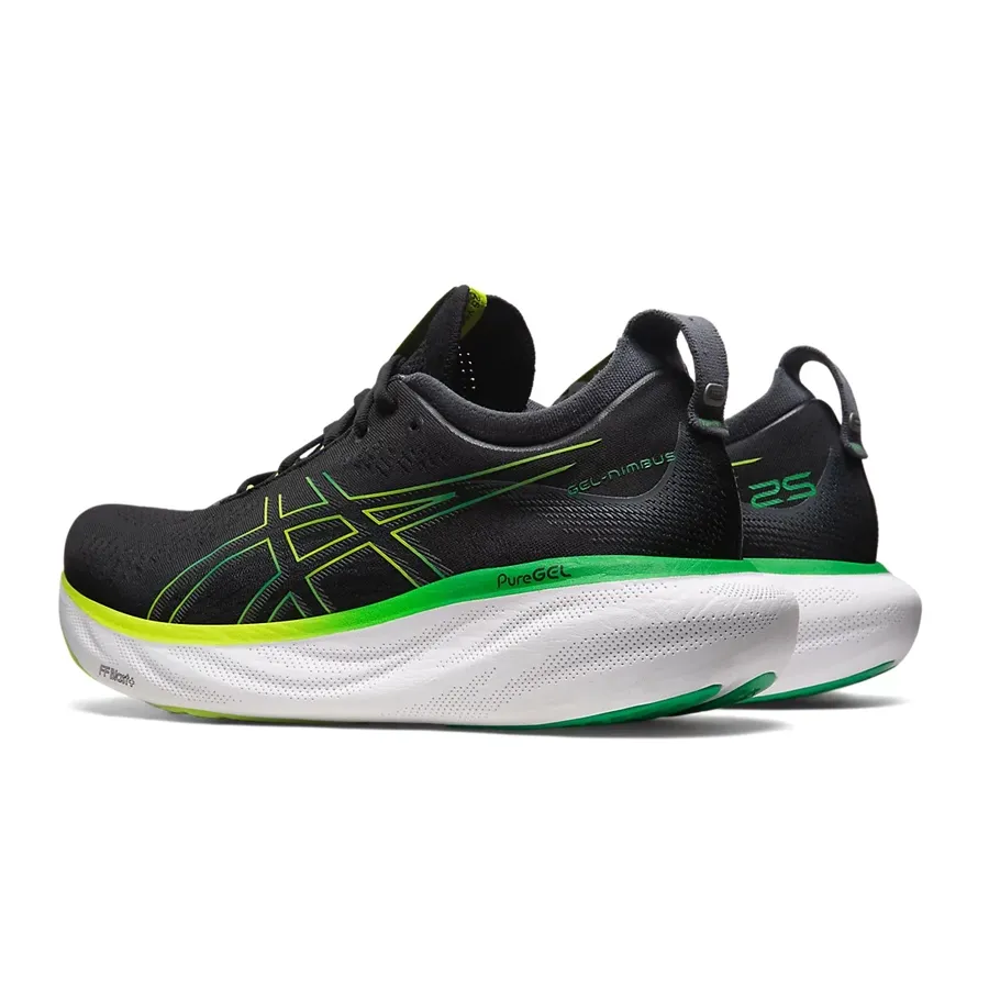 Imagen 2 de 5 de Zapatillas Asics Gel Nimbus 25-NEGRO/LIMA