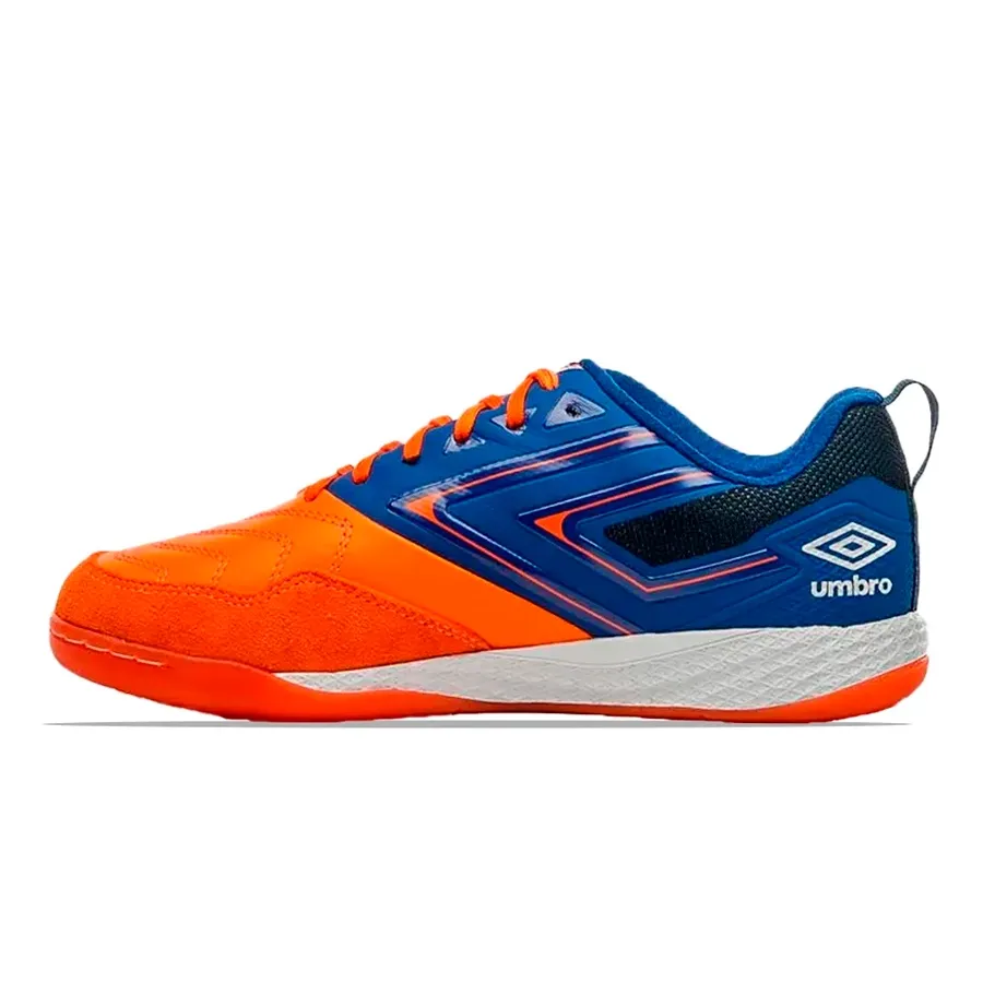 Imagen 2 de 5 de Botines Umbro Sala Pro 5 Bump-NARANJA/AZUL/BLANCO