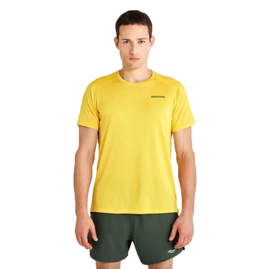 Imagen 0 de 5 de Remera Saucony Elevate-AMARILLO