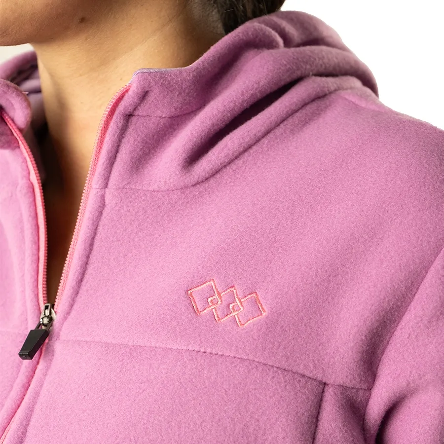 Imagen 3 de 4 de Campera Kamp Micropolar Con Capucha-VIOLETA