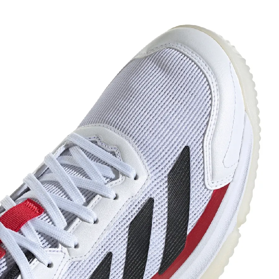 Imagen 5 de 7 de Zapatillas adidas Courtquick Padel-BLANCO/NEGRO/ROJO
