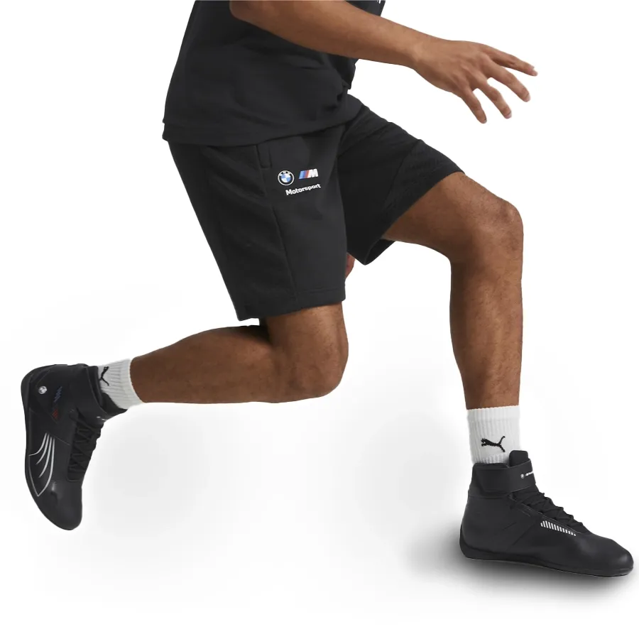 Imagen 1 de 5 de Shorts Puma deportivos para hombre Bmw Motorsport-NEGRO