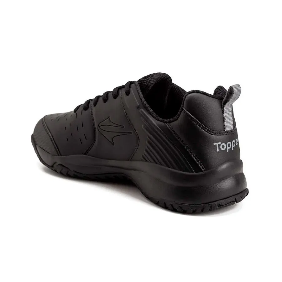 Imagen 2 de 5 de Zapatillas Topper Rod II Monocromo-NEGRO/NEGRO