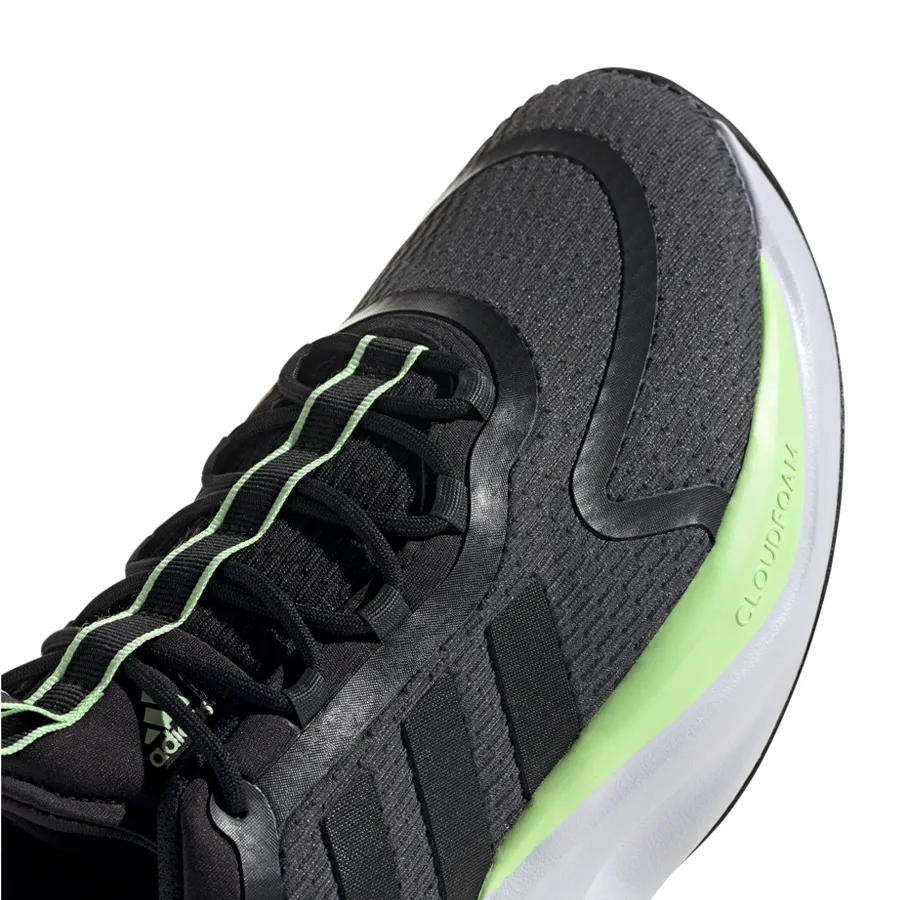 Imagen 6 de 7 de Zapatillas adidas Alphabounce+-NEGRO/LIMA