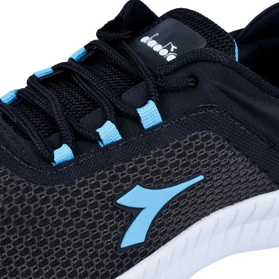 Imagen 3 de 5 de Zapatillas Diadora Arezzo-NEGRO/TURQUESA