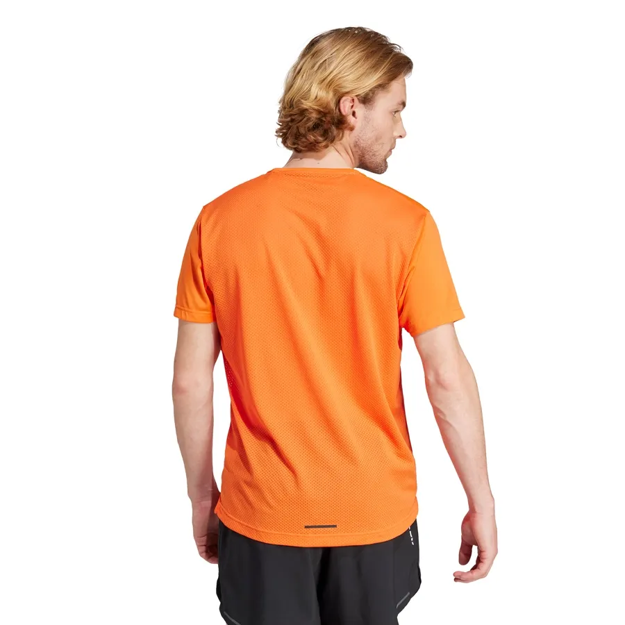 Imagen 3 de 7 de Remera adidas Trail Running Terrex Agravic-NARANJA/BLANCO