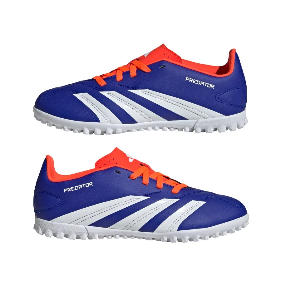 Imagen 7 de 8 de Botines adidas Predator Club In Tf J-AZUL/NARANJA/BLANCO