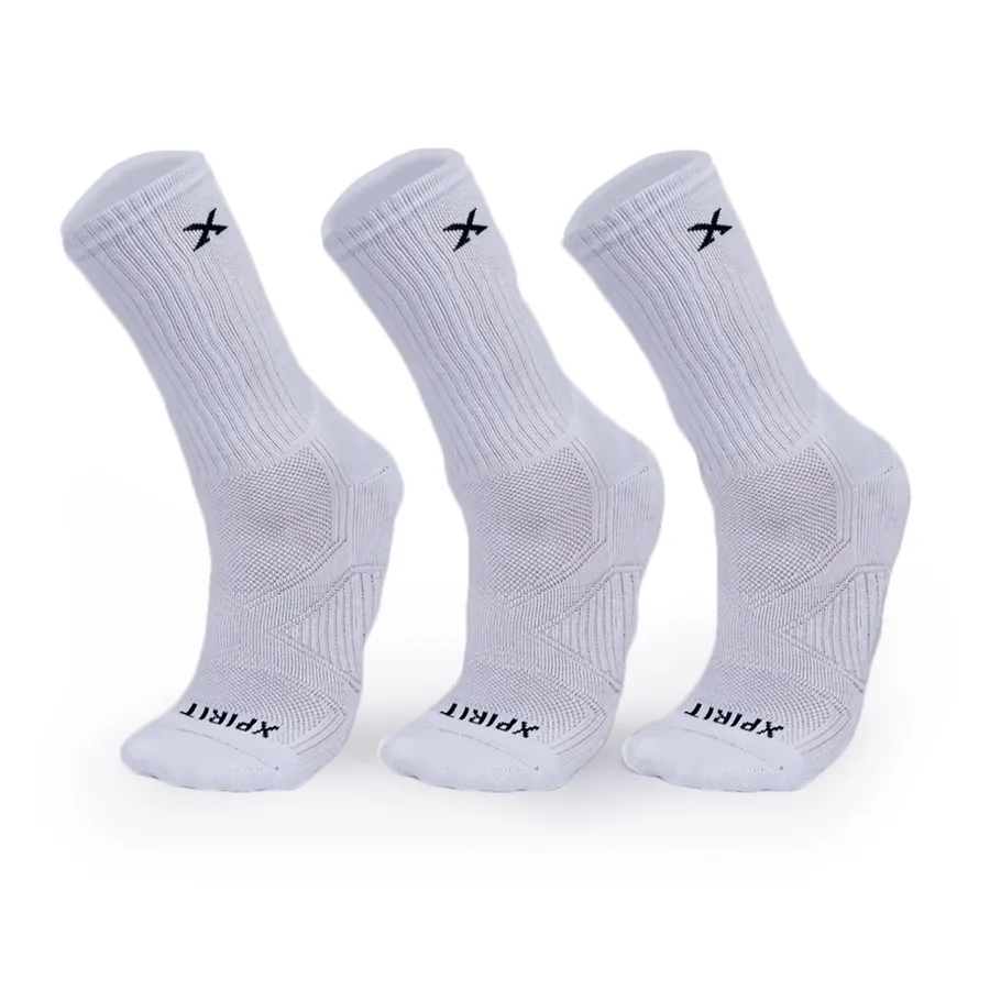 Imagen 0 de 1 de Medias Xpirit Icon Crew Tripack-BLANCO