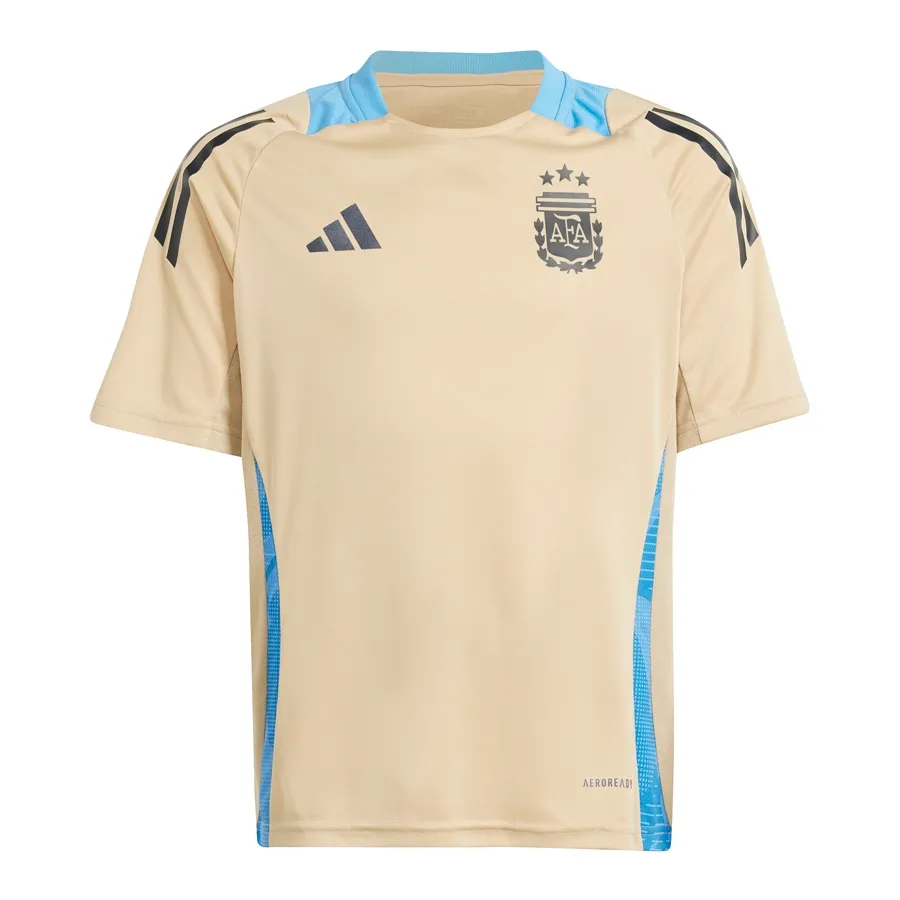 Imagen 0 de 5 de Camiseta adidas Afa Entrenamiento 24 Kids-BEIGE/CELESTE