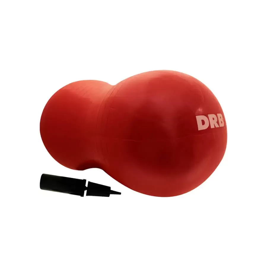 Imagen 1 de 2 de Pelota DRB Fit/Pilates Mani Con Inflador-ROJO