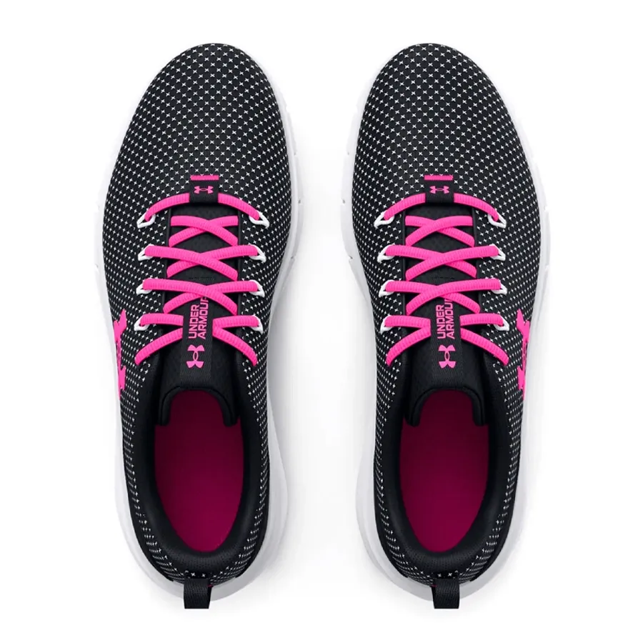 Imagen 3 de 4 de Zapatillas Under Armour Phade Run 2-NEGRO/BLANCO/FUCSIA