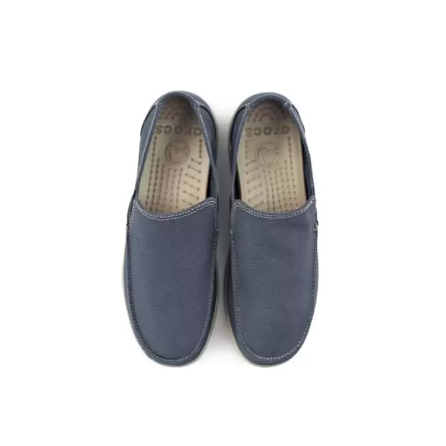 Imagen 1 de 3 de Zapatillas Crocs Santa Cruz Clean Cut Loafer-AZUL/BEIGE