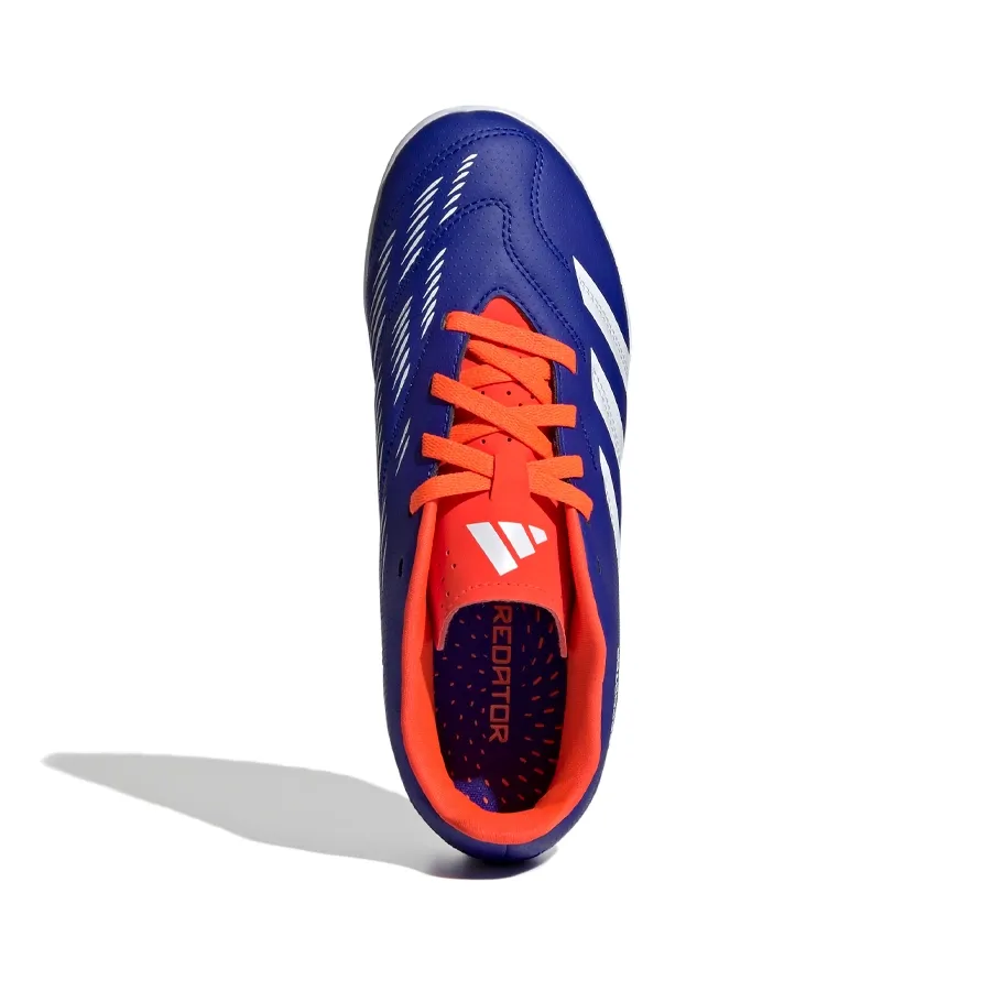 Imagen 3 de 8 de Botines adidas Predator Club In Tf J-AZUL/NARANJA/BLANCO