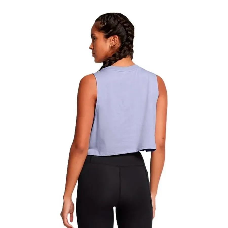 Imagen 3 de 4 de Musculosa Under Armour Campus Crop-LAVANDA