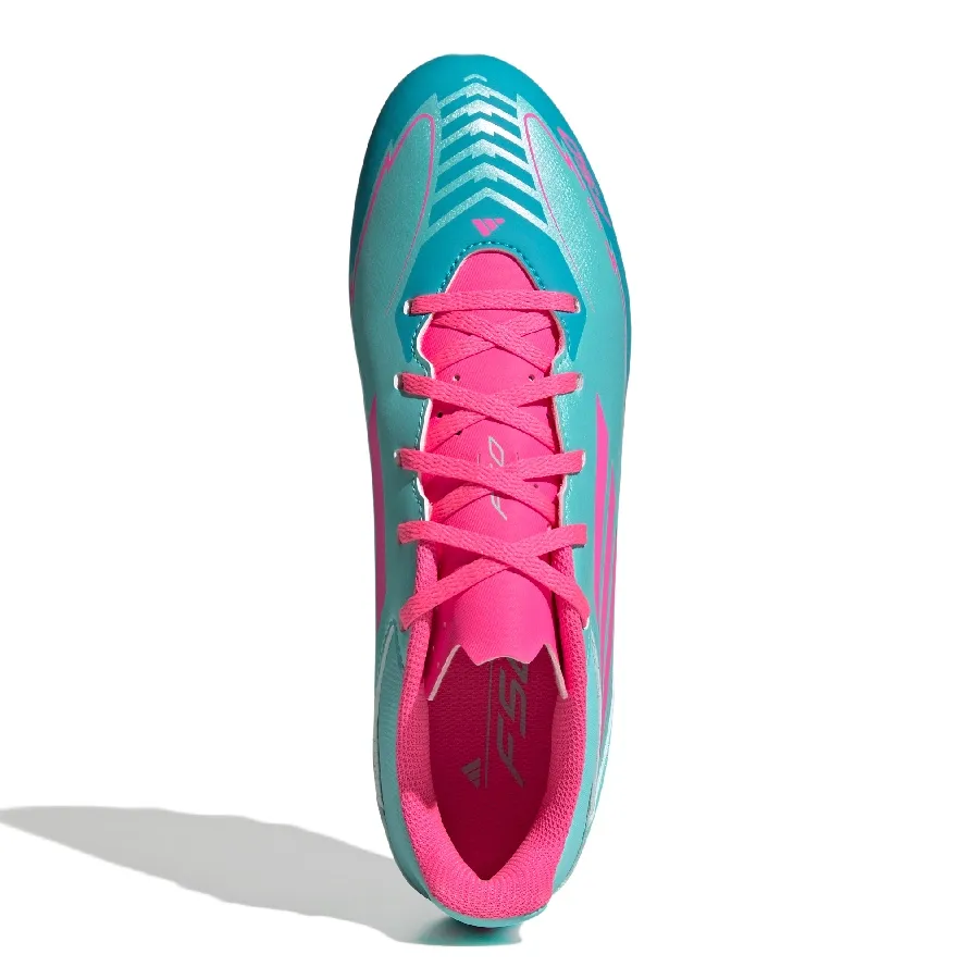 Imagen 3 de 7 de Botines adidas F50 Club Messi Fg-AQUA/ROSA FLUOR