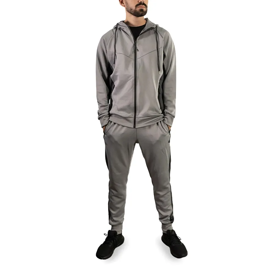Imagen 0 de 5 de Conjunto Kamp Sport Track Suit-GRIS/NEGRO