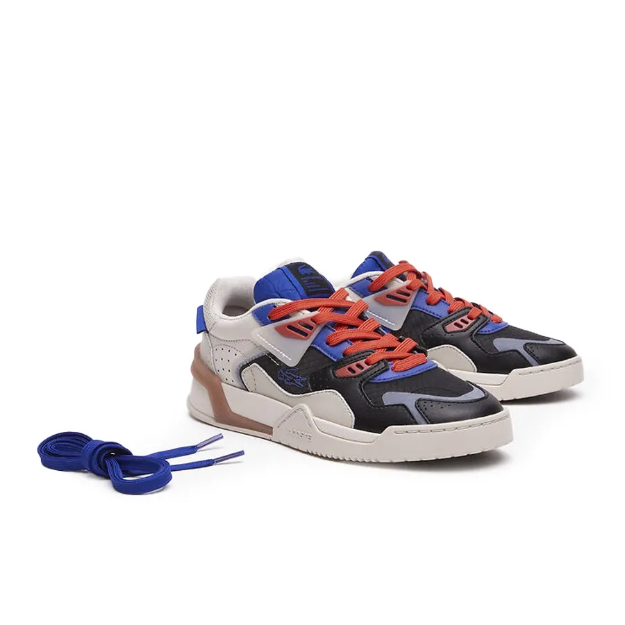 Imagen 2 de 6 de Zapatillas Lacoste LT Court 125-NEGRO/AZUL/BEIGE