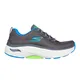 zapatillas-skechers-max-cushioning-arch-fit-GRIS/CELESTE/VERDE FLUOR