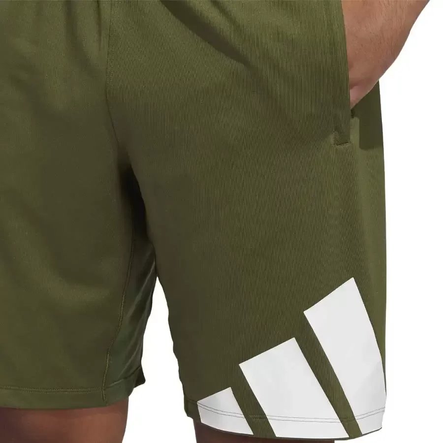 Imagen 2 de 4 de Shorts adidas 4 K 3 Bar Short-VERDE/BLANCO