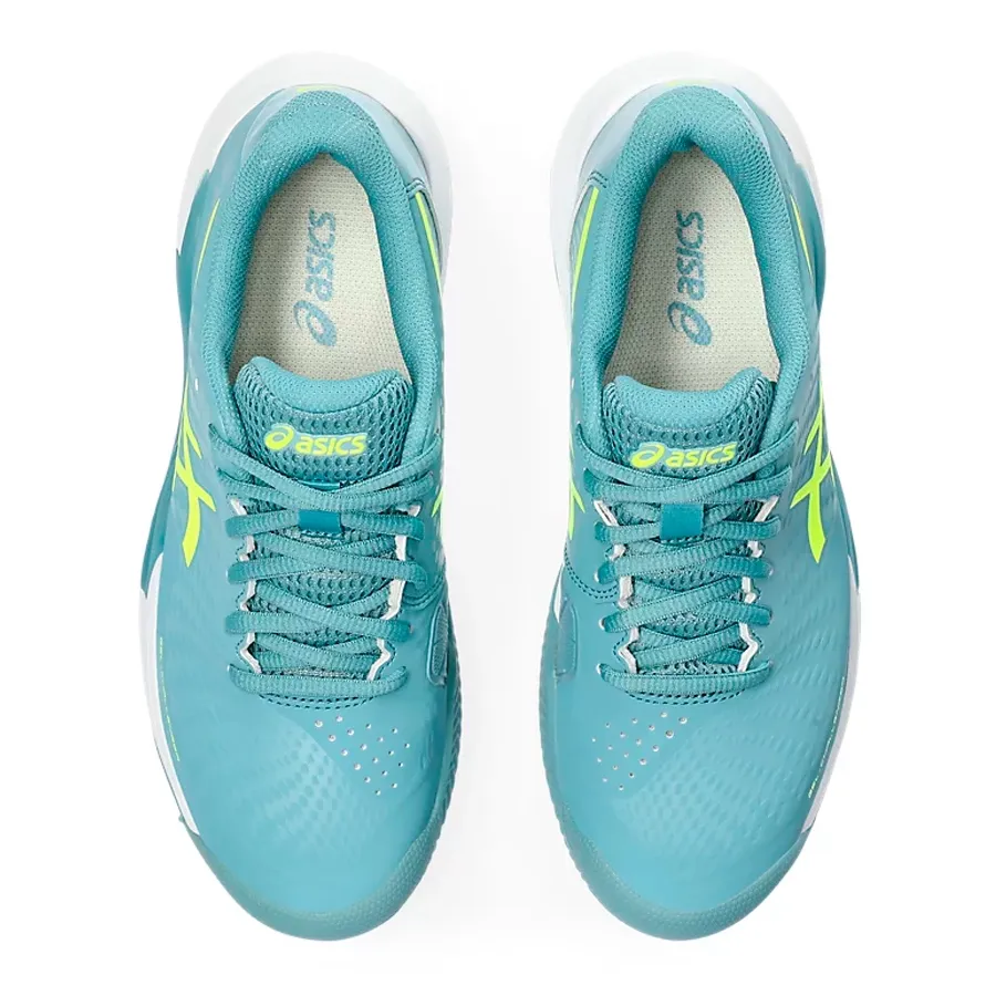 Imagen 5 de 7 de Zapatillas Asics Gel Challenger 14 Clay-VERDE AGUA/LIMA