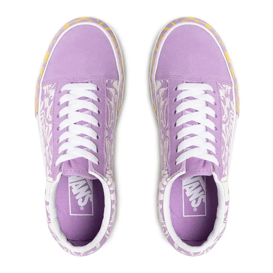 Imagen 3 de 6 de Zapatillas Vans U Old Skool Stacked-VIOLETA/BLANCO/AMARILLO