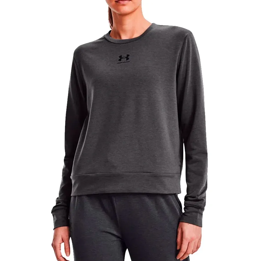 Imagen 0 de 2 de Buzo Under Armour Rival Terry Crew-GRAFITO