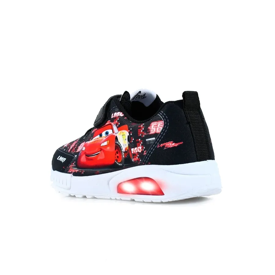 Imagen 1 de 3 de Zapatillas Footy Cars Pop C/Luz-NEGRO/ROJO