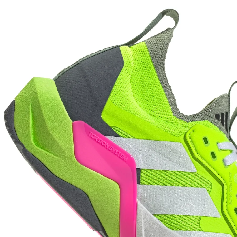 Imagen 6 de 8 de Zapatillas adidas Rapidmove ADV 2-VERDE FLUOR/BLANCO/ROSA FLUOR
