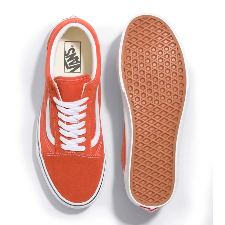 Imagen 3 de 4 de Zapatillas Vans U Old Skool-NARANJA/BLANCO