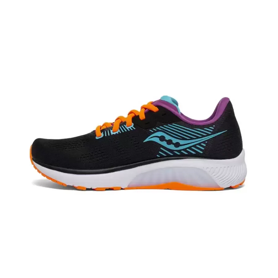 Imagen 2 de 5 de Zapatillas Saucony Guide 14-NEGRO/CELESTE