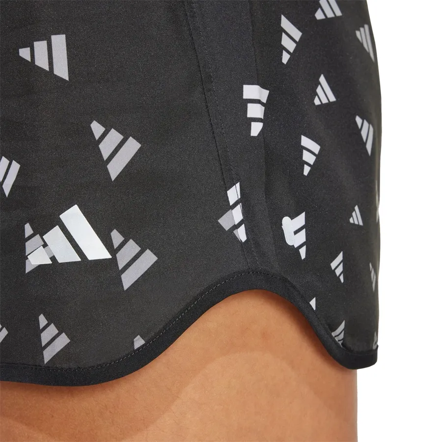 Imagen 4 de 5 de Shorts adidas Run It Aeroready-NEGRO/BLANCO