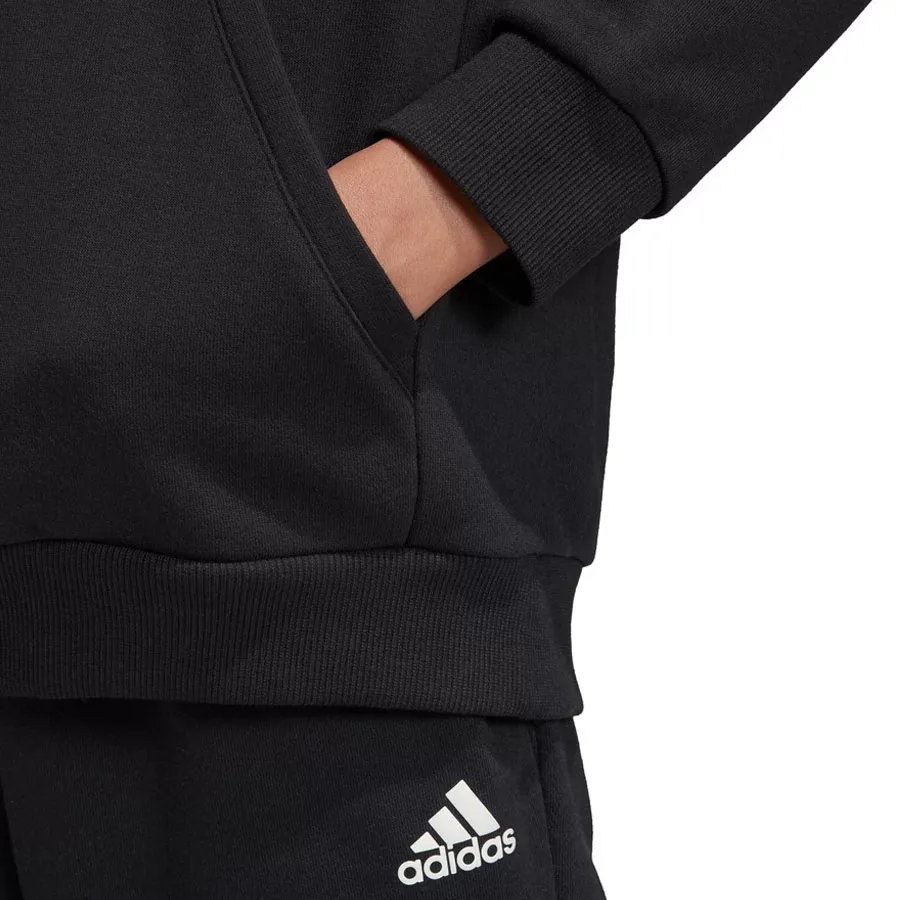 Imagen 3 de 4 de Buzo Con Capucha adidas Future Icons-NEGRO/BLANCO