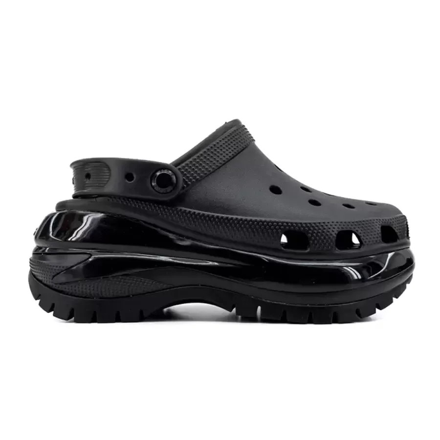 Imagen 0 de 8 de Ojotas Crocs Mega Crush Clog-NEGRO