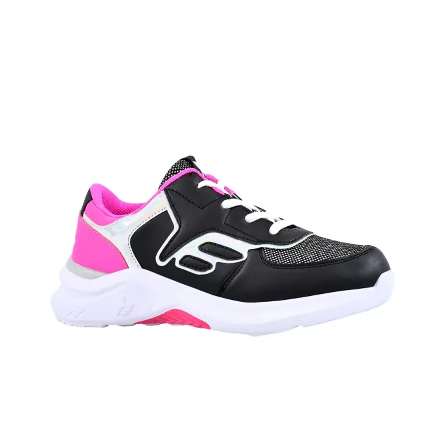 Imagen 0 de 6 de Zapatillas Footy Top-NEGRO/FUCSIA/PLATA
